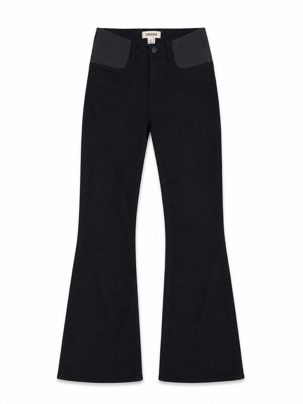 L’agence black denim maternity jeans pants